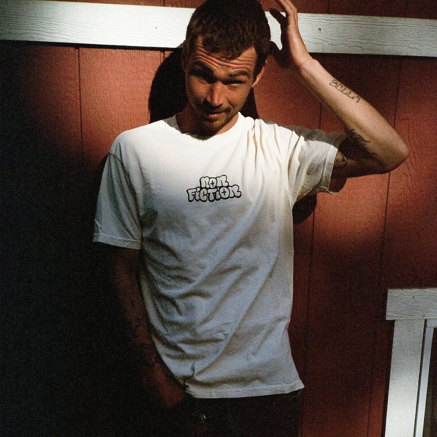 GRAFFITI TEE - IVORY